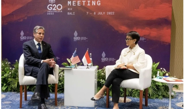US and Indonesia foreign minister