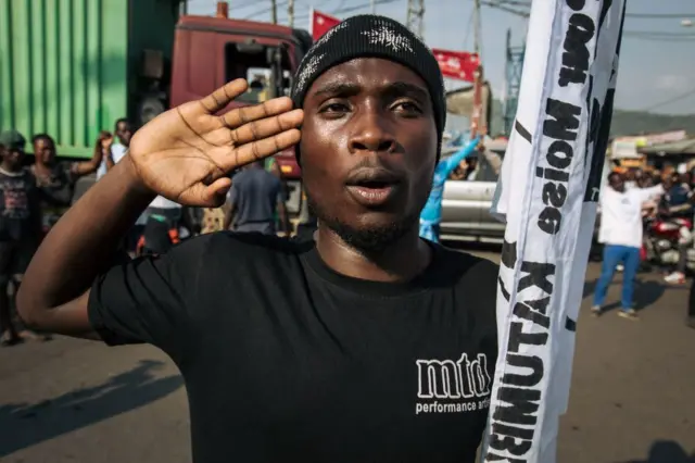 Un militant de l'opposant Moise Katumbi