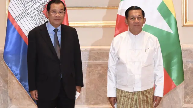 ၂၀၂၂ က နေပြည်တော်မှာ စစ်ခေါင်းဆောင် နဲ့တွေ့ခဲ့တဲ့ ဟွွန်ဆန်