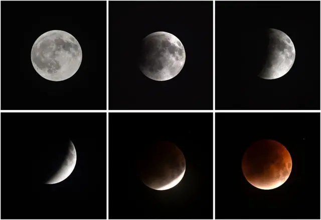 भारत में पूर्ण चंद्र ग्रहण रविवार रात 11 बजे के बाद शुरू हुआ. 