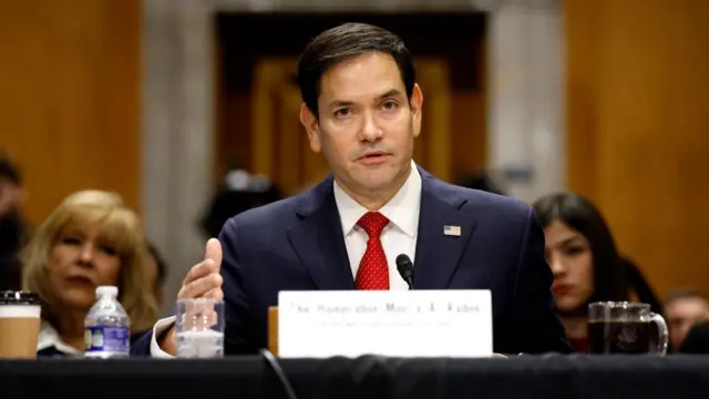 Marco Rubio, el hijo de migrantes cubanos que como secretario de Estado se  convierte en el latino con el cargo más importante en la historia de EE.UU.  - BBC News Mundo