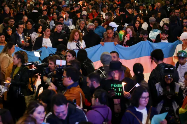 Protestas en Bogotá