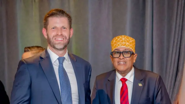 Eric Trump iyo Cabdiraxmaan Cirro