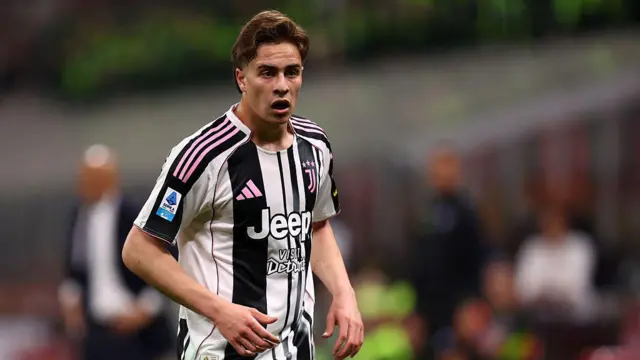 Danwasan gaba na Juventus da Turkiya Kenan Yildiz