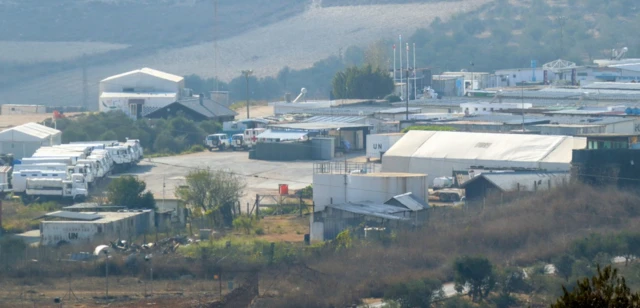 UNIFIL'in Lübnan'ın güneyindeki merkezi