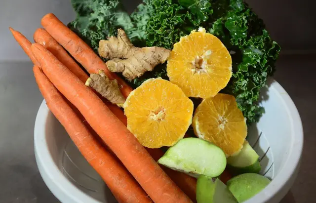 Des fruits et légumes