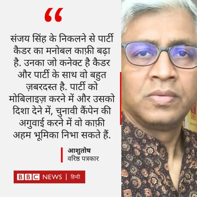 संजय सिंह की रिहाई