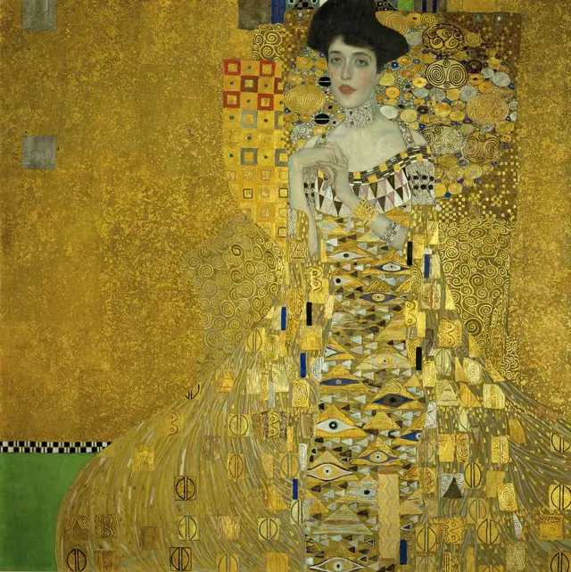 "Retrato de Adele Bloch-Bauer I" de Gustav Klimt, 1907