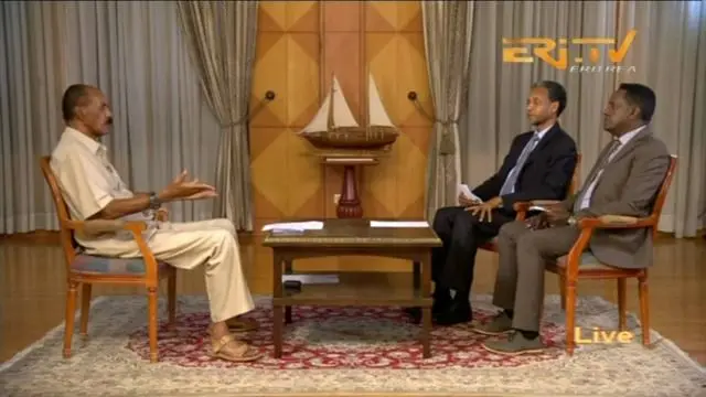 ፕረዚደንት ኢሳይያስ መግለጺ እናሃበ