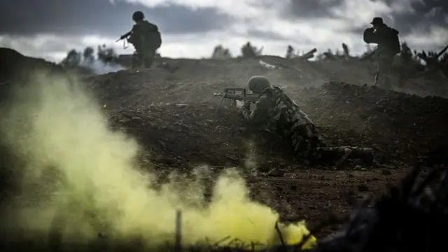 Soldats en guerre