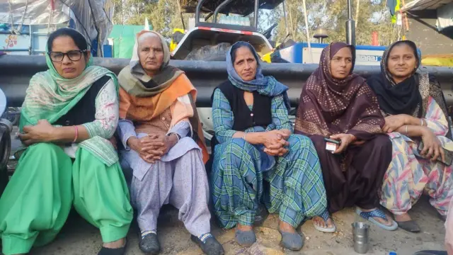 शंभू बॉर्डर पर किसान