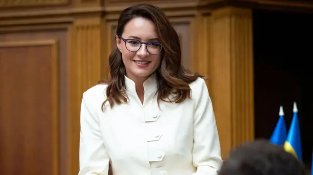 Юлія Свириденко у день своєї відставки з поста очільниці уряду, 14 липня 2026 року
