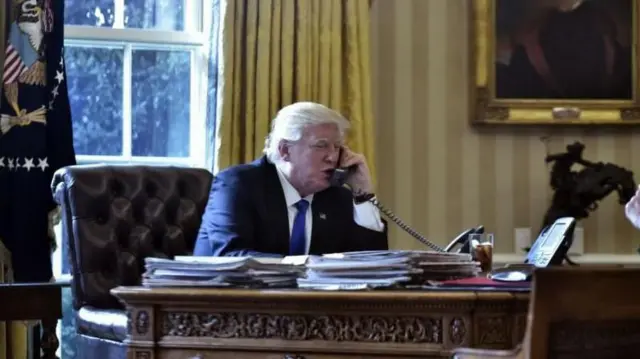 अमेरिका के राष्ट्रपति डोनाल्ड ट्रंप