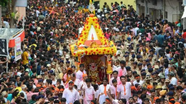 અમદાવાદમાં ભગવાન જગન્નાથની રથયાત્રા 