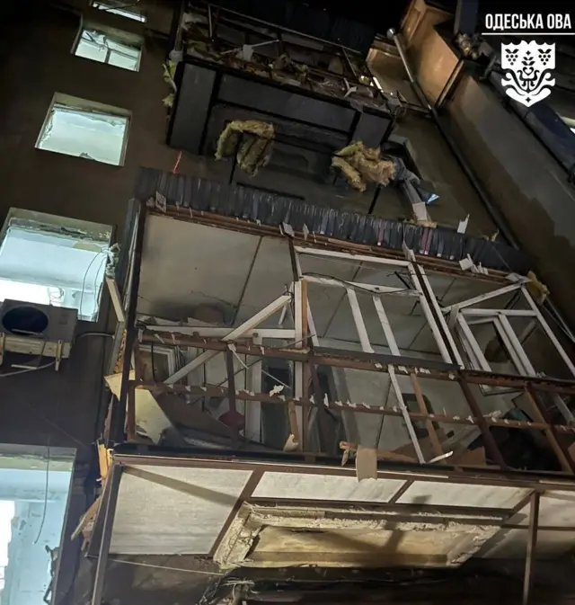 Наслідки атаки в Одесі