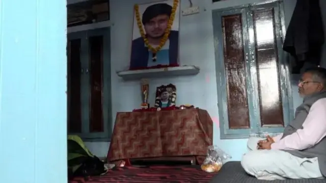 चंदन गुप्ता के घर की तस्वीर.