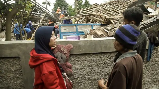 Korban gempa Cianjur