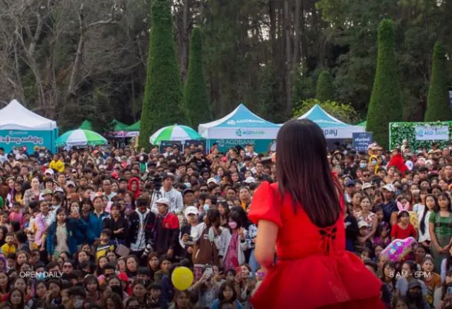 နာမည်ကျော်အဆိုတော်တွေလာရောက်သီဆိုတဲ့ ပြင်ဦးလွင် ပန်းပွဲတော်က အစီအစဥ်တစ်ခု