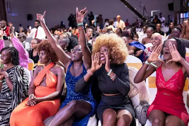 Miss Kenyan audience