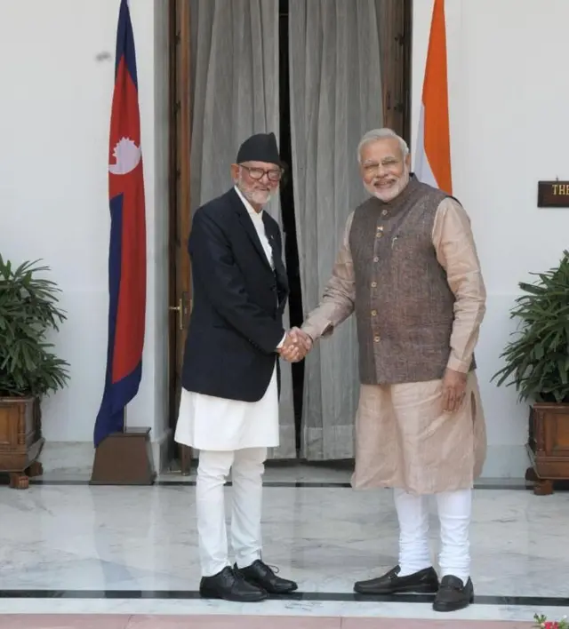 सुशील कोइराला र नरेन्द्र मोदी