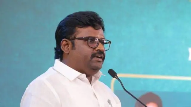 பத்திரப்பதிவுத் துறை அமைச்சர் லோகேஷ் தமிழ்ச்செல்வன்