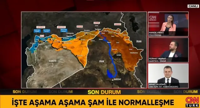 رسانههای ترکیه به طور پیوسته موضوع عادی سازی احتمالی بین ترکیه و سوریه را بررسی میکنند