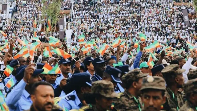 የበዓሉ ታዳሚዎች