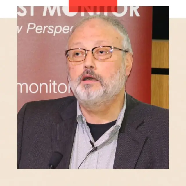 [photo caption: Saudi journalist Jamal Khashoggi had criticised the policies of MBS -- Reuters]
จามัล คาชูจกิ นักข่าวชาวซาอุดิอาระเบีย ได้วิพากษ์วิจารณ์นโยบายของ MBS
