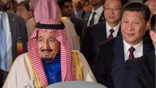 صدر شی جن پنگ اور شاہ سلمان