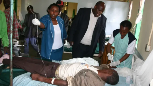 Ọkunrin kan to n gba itọju nile iwosan