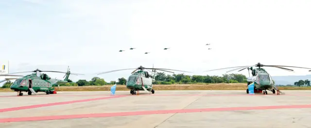 ပြီးခဲ့တဲ့ တပ်တော်ဝင်ပွဲမှာပြခဲ့တဲ့ Mi 38 ရဟတ်ယာဉ်အမျိုးအစားသစ်