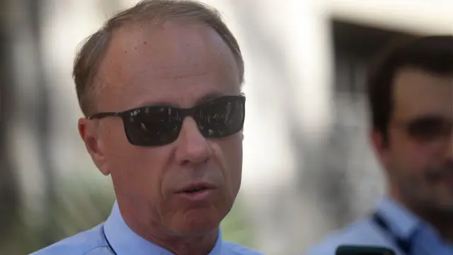 Vladan Đokić sa naočarima za sunce 