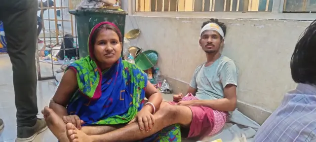 ప్రమాద బాధితులు