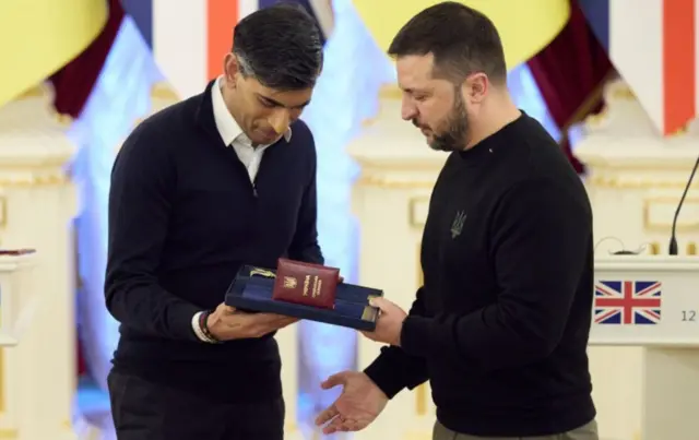 Сунак і Зеленський у Києві 