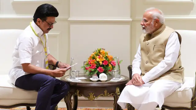 நரேந்திர மோதி, மு.க.ஸ்டாலின், நிதி ஆயோக், நிதி பகிர்வு