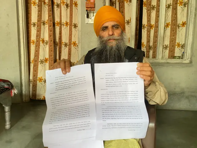 ਬਲਵਿੰਦਰ ਸਿੰਘ ਗਗਨਦੀਪ ਸਿੰਘ ਦੇ ਪਿਤਾ