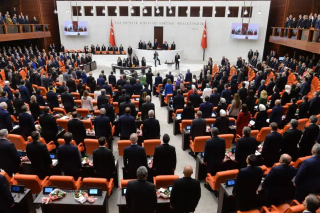 TBMM'de Yeni Yasama Yılı, 1 Ekim'de Cumhurbaşkanı ve AKP Genel Başkanı Recep Tayyip Erdoğan'ın yaptığı konuşmayla başlamıştı