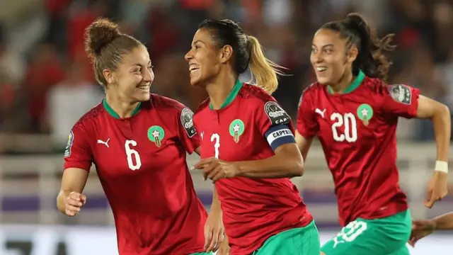 Wachezaji wa Morocco