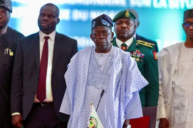Bola Ahmed Tinubu, président du Nigeria