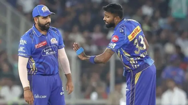 ipl 2025, MI vs DC, મુંબઈ ઇન્ડિયન્સ વિ. દિલ્હી કૅપિટલ્સ, હાર્દિક પંડ્યા વિ. અક્ષર પટેલ, ગુજરાત નરેન્દ્ર મોદી સ્ટેડિયમ, બીબીસી ગુજરાતી ખેલ સમાચાર,