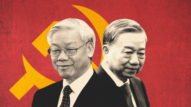 Ảnh minh họa: Ông Nguyễn Phú Trọng và Tô Lâm