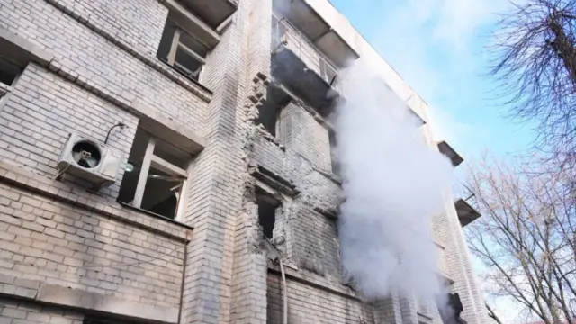 Будинку в диму