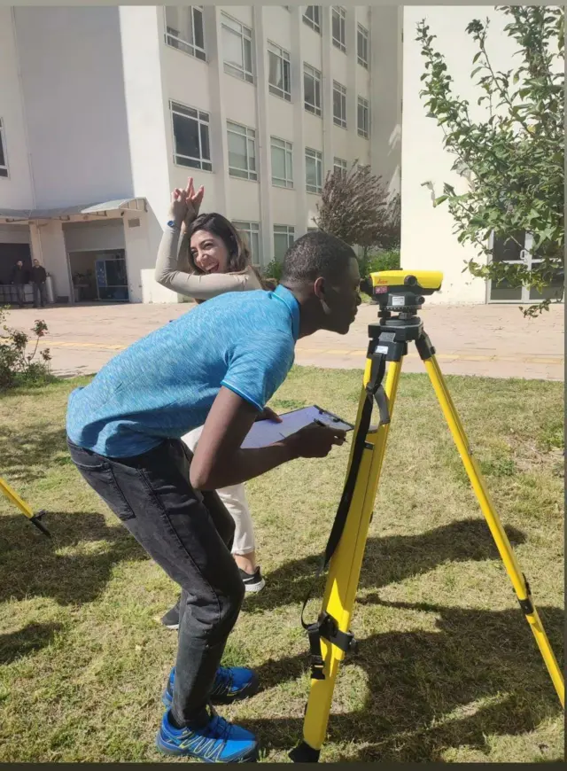 Cheick Omar Fofana en plein cours