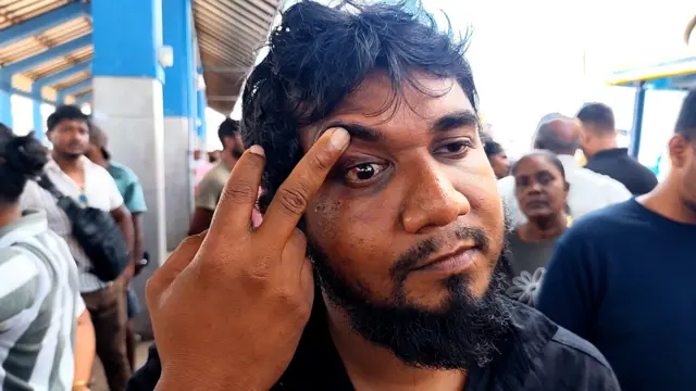 පහර කෑමට ලක්වූ ධීවරයෙකි