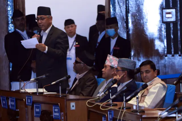 प्रतिनिधिसभा बैठकमा प्रेम सुवाल