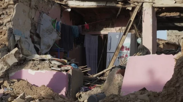 بقايا منزل عائلة عبد المجيد