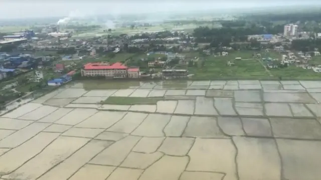 बाराको सिमराको कृषि, व्यवासायिक तथा आवास क्षेत्र तस्बिरको एउटै फ्रेमभित्र
