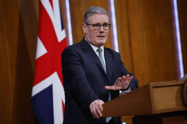 رئيس الوزراء البريطاني كير ستارمر