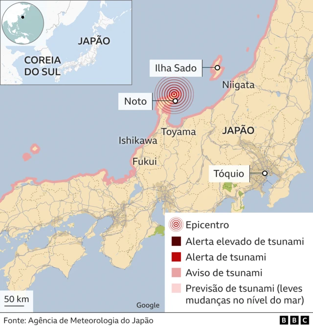 Terremoto no Japão deixa autoridades em alerta: veja vídeos