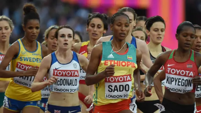 Atileet Bassuu Saaddoon Olompikiin ala Shaampiyoonaa atileetiksii addunyaa kan bara 2017 Landan dorgomame irratti dabalatee hirmaatteetti